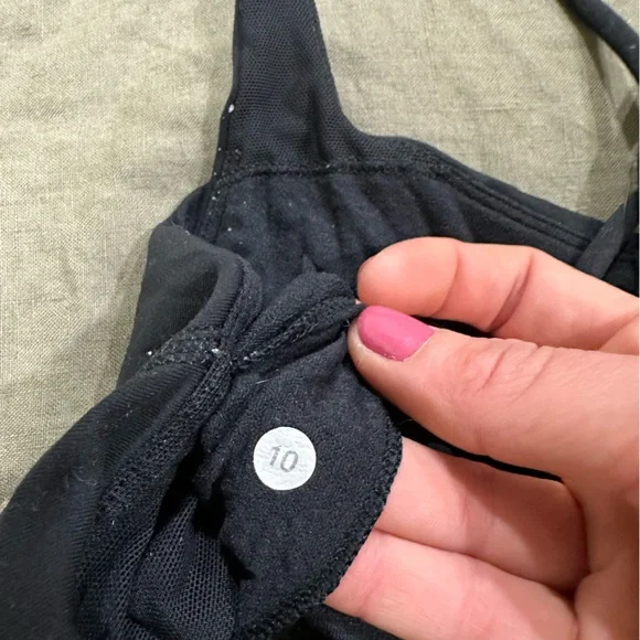 Lululemon Free to Be Sports Bra black size 10 - Picture 6 of 6